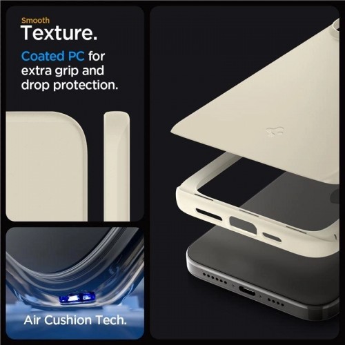 Spigen Thin Fit, mute beige - iPhone 15 Pro Max image 5