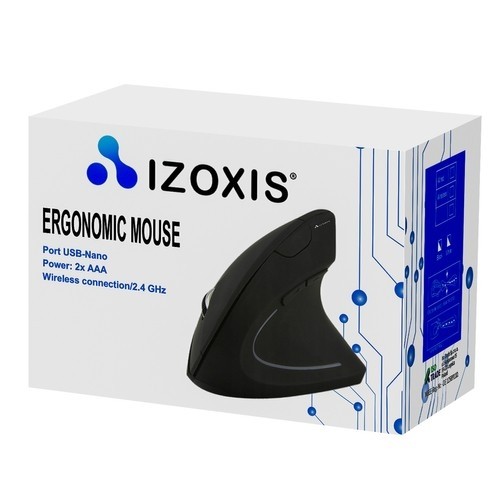 Izoxis 21799 wireless vertical mouse (16777-0) image 5