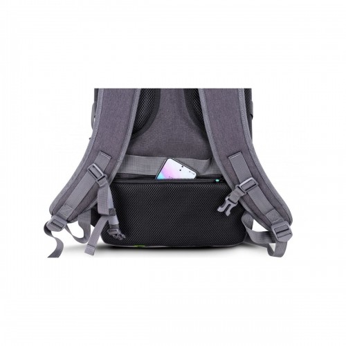 Laptop Backpack Urban Factory HTE15UF Grey image 5