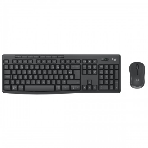 Keyboard and Wireless Mouse Logitech MK370 Azerty French Grey Graphite image 5