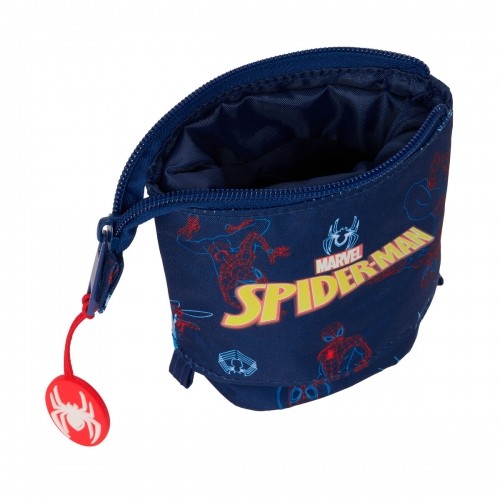 Вертикальный пенал Spider-Man Neon Тёмно Синий 8 x 19 x 6 cm image 5