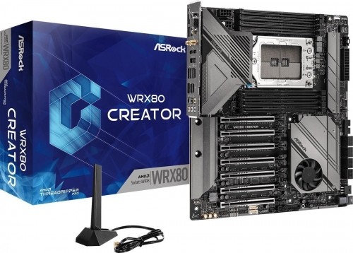 Asrock WRX 80 CREATOR AMD WRX80 Socket sWRX8 Extended ATX image 5