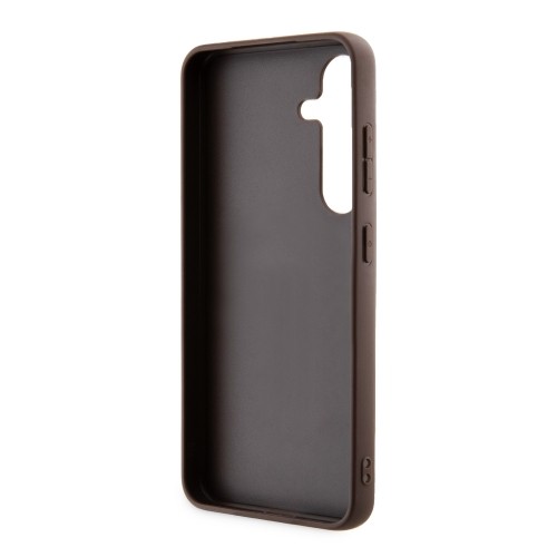 Guess 4G Stripe Case for Samsung Galaxy S24 Brown image 5