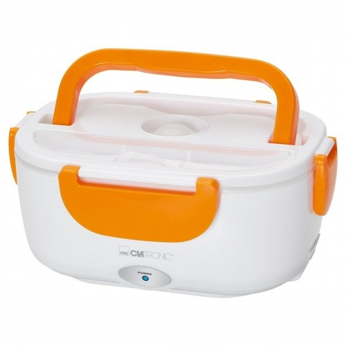 Lunch box Clatronic LB 3719 Orange White/Orange Plastic Rectangular 1,7 L image 5