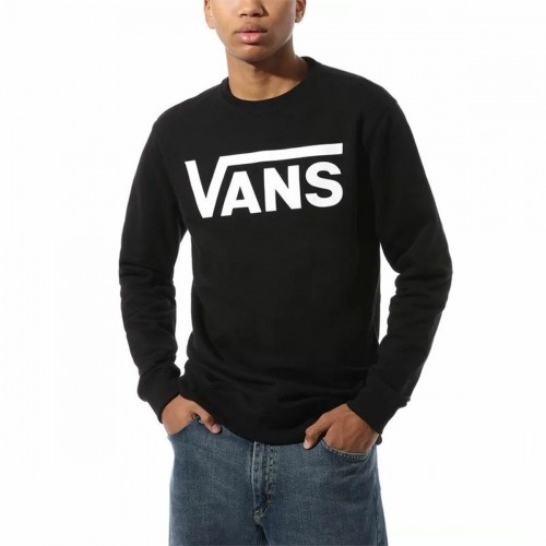 Толстовка без капюшона мужская Vans Classic Crew II Чёрный image 5