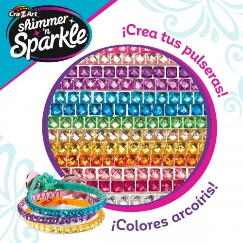 Rokassprādžu pagatavošanas komplekts Cra-Z-Art Shimmer 'n Sparkle Plastmasa (4 gb.) image 5