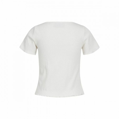 Women’s Short Sleeve T-Shirt Jack & Jones Jxlucinda Str Ss  White image 5