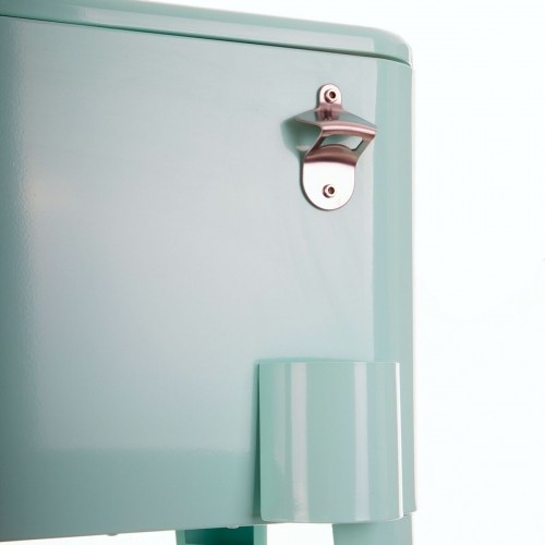 Bigbuy Outdoor Переносной Холодильник Fresh Зеленый Металл Сталь полипропилен 74 x 43 x 80 cm image 5