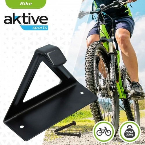 Настенное крепление для велосипеда Aktive Чёрный Металл 15,5 x 12 x 5,5 cm (24 штук) image 5