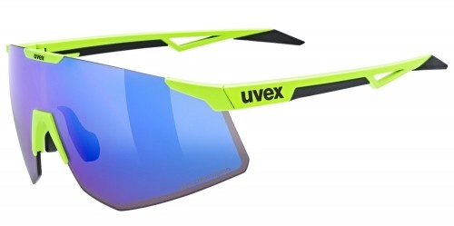 Brilles Uvex pace perform S CV yellow matt / mirror blue image 5