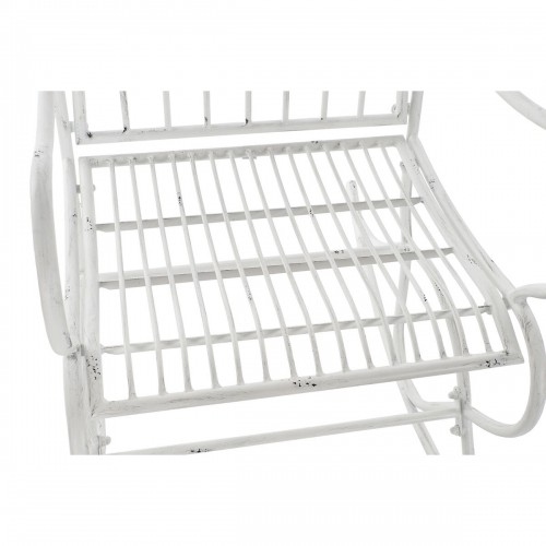 Rocking Chair Home ESPRIT White Metal 60 x 90 x 96,5 cm image 5