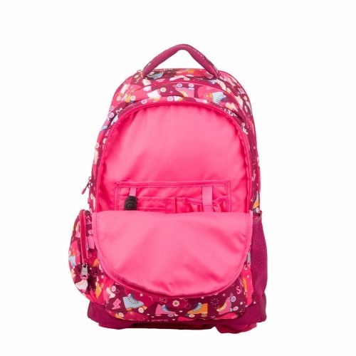Школьный рюкзак с колесиками Milan Розовый 52 x 34,5 x 23 cm image 5
