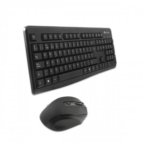 Клавиатура и мышь CoolBox COO-KTR-02W Испанская Qwerty image 5