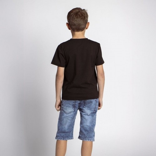 Child's Short Sleeve T-Shirt Sonic Black image 5