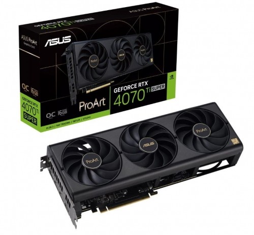 Graphics Card|ASUS|NVIDIA GeForce RTX 4070 Ti SUPER|16 GB|GDDR6X|256 bit|PCIE 4.0 16x|Triple slot Fansink|1xHDMI|3xDisplayPort|PROART-RTX4070TIS-O16G image 5