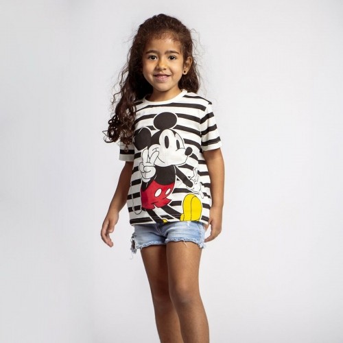 Krekls ar Īsām Piedurknēm Bērniem Mickey Mouse Daudzkrāsains image 5
