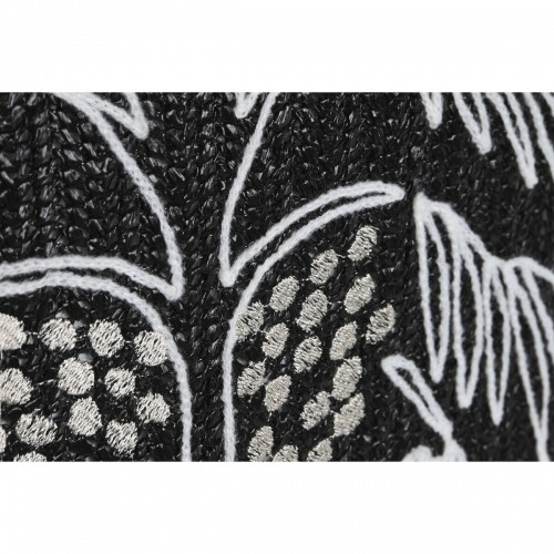 Cushion Home ESPRIT White Black Palm tree 42 x 15 x 42 cm image 5