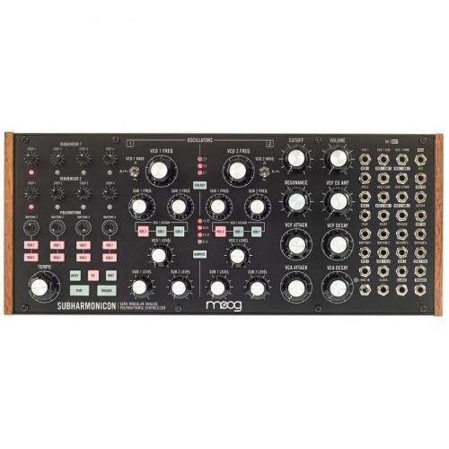 MOOG Subharmonicon Analog synthesizer semi-modular polyrhythmic sequencer Black image 5