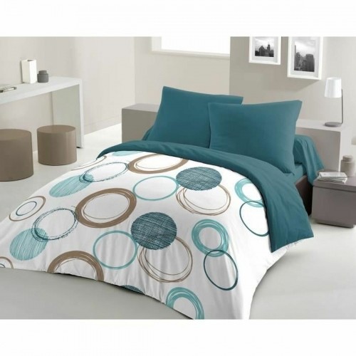 Nordic cover HOME LINGE PASSION Green Circles 220 x 240 cm image 5
