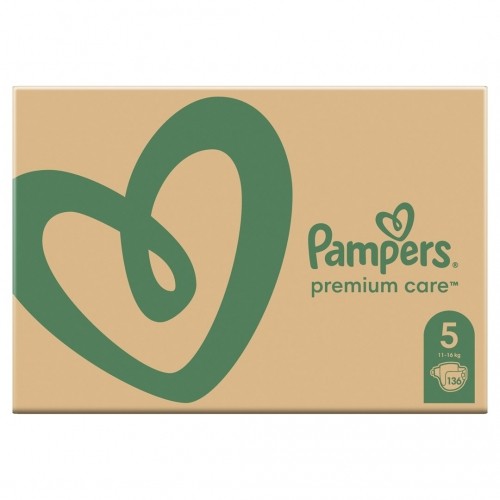 Pampers Premium Protection Size 5, Nappy x148, 11kg-16kg image 5
