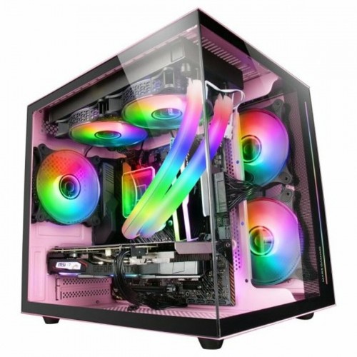 ATX Semi-tower Box Mars Gaming MC-VIEW Pink image 5