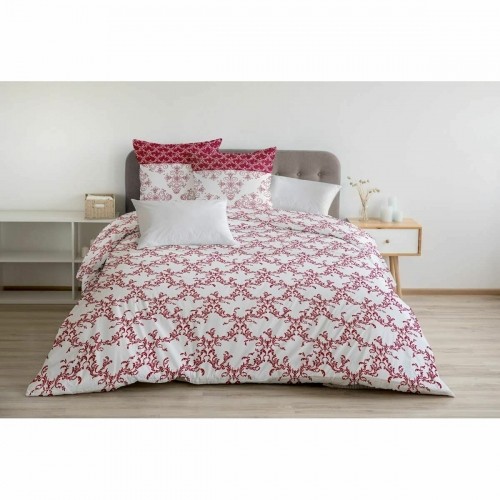 Пододеяльник HOME LINGE PASSION Белый Бордовый 240 x 260 cm image 5