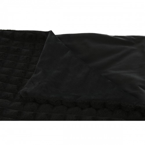 Blanket Home ESPRIT Black 130 x 170 cm image 5