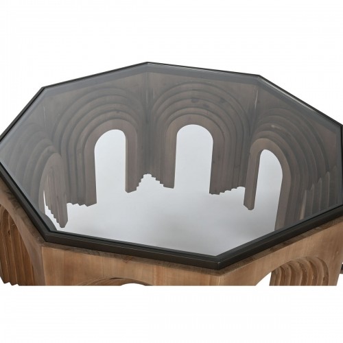Centre Table Home ESPRIT Crystal Fir wood 99 x 99 x 46 cm image 5