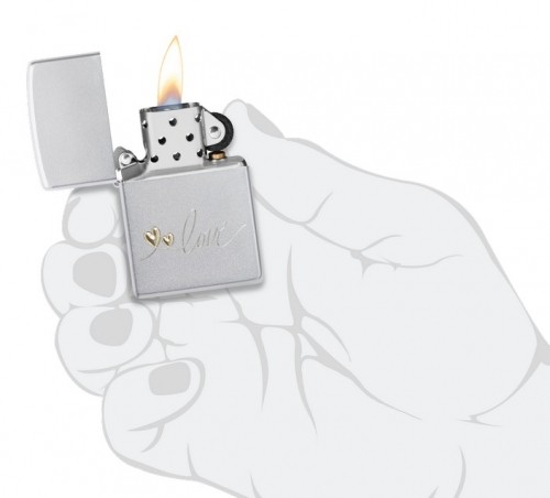 Zippo Lighter 48725 Love Design image 5