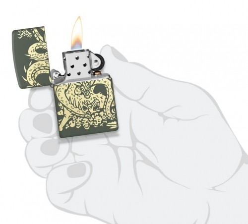 Zippo Lighter 48907 Dragon Design image 5