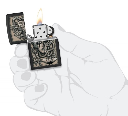 Zippo Lighter 48616 Gory Tattoo Design image 5