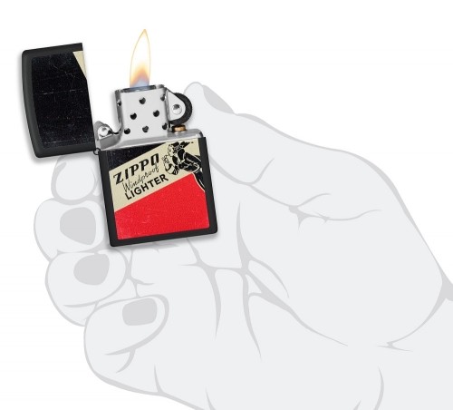 Zippo Lighter 48499 Windy Design image 5