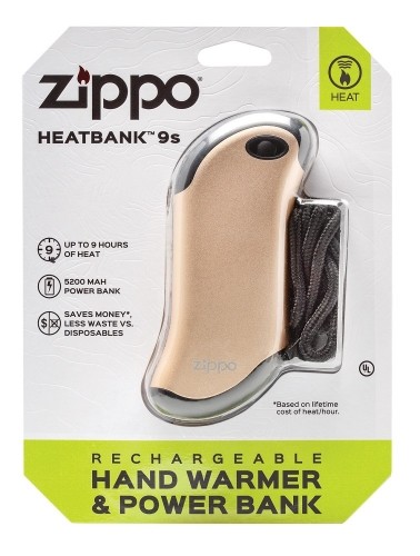 Zippo HeatBank® 9s Rechargeable Hand Warmer Gold image 5