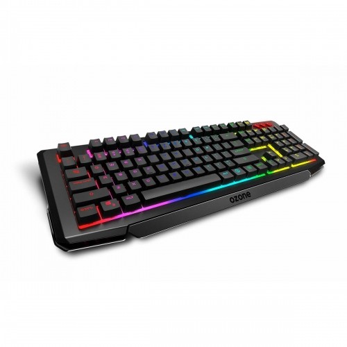 Игровые клавиатура и мышь OZONE Испанская Qwerty Чёрный Разноцветный image 5