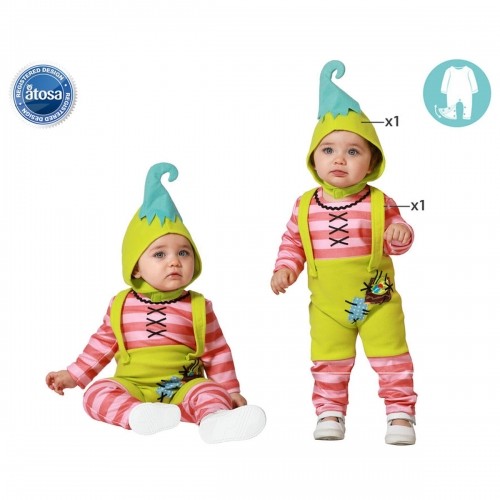 Bigbuy Carnival Маскарадные костюмы для младенцев Гоблин Младенец (2 Предметы) image 5