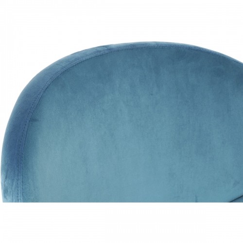 ēdamistabas krēsls Home ESPRIT Zils Bronza 63 x 57 x 73 cm image 5