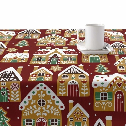 Stain-proof resined tablecloth Belum Merry Christmas 140 x 140 cm image 5