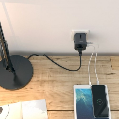 Wall Charger Aukey PA-TA01 Black image 5