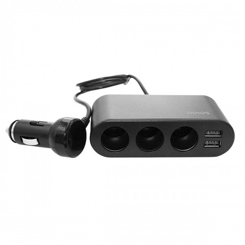 Plug adapter Savio SA-024 Black image 5