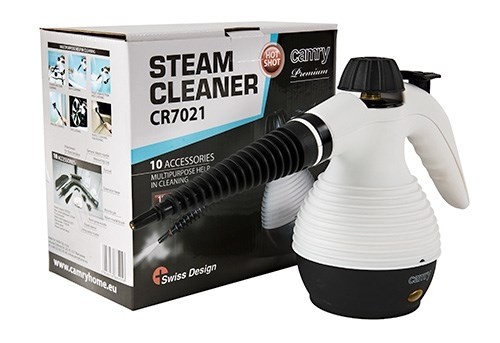 Adler Camry Premium CR 7021 Portable steam cleaner 0.35 L 1500 W Black, White image 5