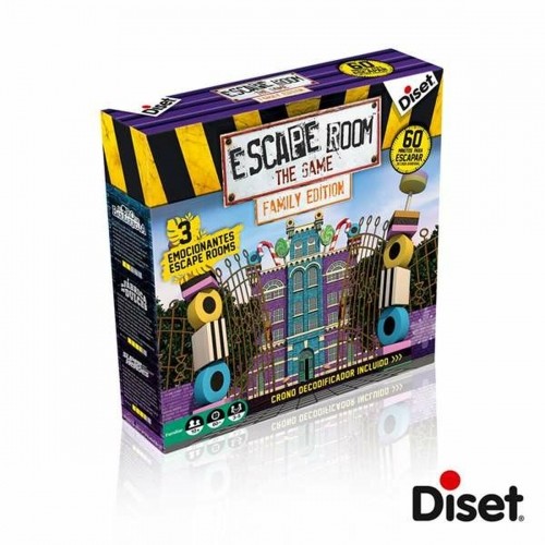Board game Diset Escape Room Family Edition ES image 5