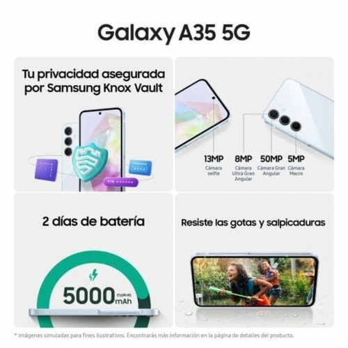 Viedtālruņi Samsung Galaxy A35 6,7" Octa Core 256 GB Dzeltens image 5