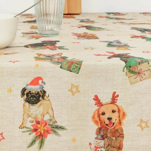 Stain-proof resined tablecloth Belum Christmas 300 x 140 cm image 5