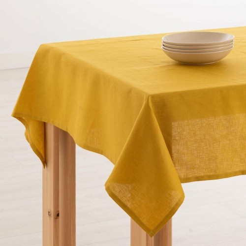 Tablecloth Belum 400 x 150 cm Mustard image 5