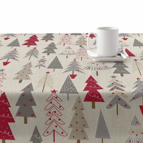 Stain-proof resined tablecloth Belum Merry Christmas 200 x 180 cm image 5