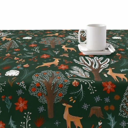 Stain-proof resined tablecloth Belum Merry Christmas 300 x 140 cm image 5