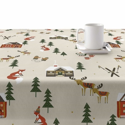 Stain-proof resined tablecloth Belum Merry Christmas 100 x 140 cm image 5