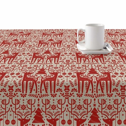 Stain-proof resined tablecloth Belum Merry Christmas 140 x 140 cm image 5