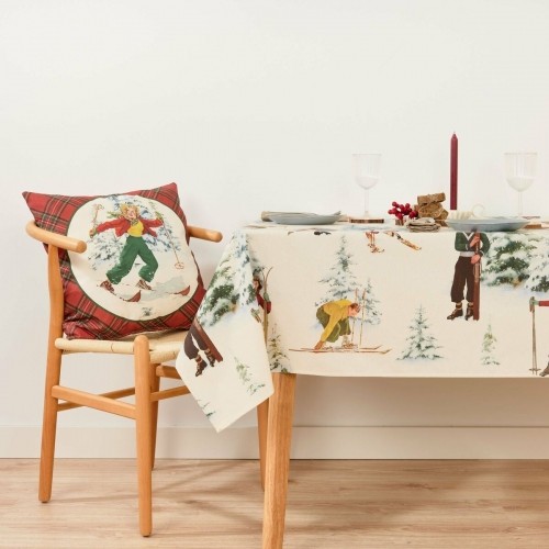 Stain-proof tablecloth Belum Christmas Sky Multicolour 240 x 155 cm image 5