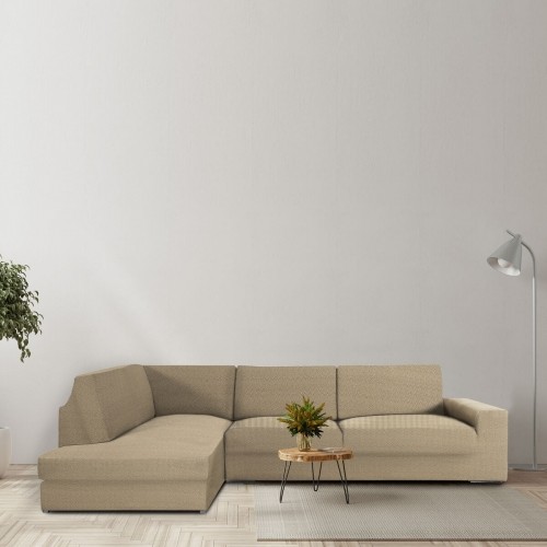 Sofa Cover Eysa JAZ Beige 110 x 120 x 500 cm image 5
